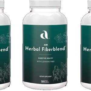 AIM Herbal Fiberblend 280 Capsules (3 Bottle)