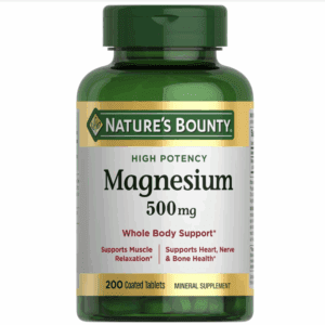 Nature's Bounty Magnesium 500 mg Tablets